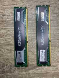 Pamięć RAM Ballistix Sport DDR3 2x 8GB 1600MHz CL9 (BLS8G3D1609DS1S00)