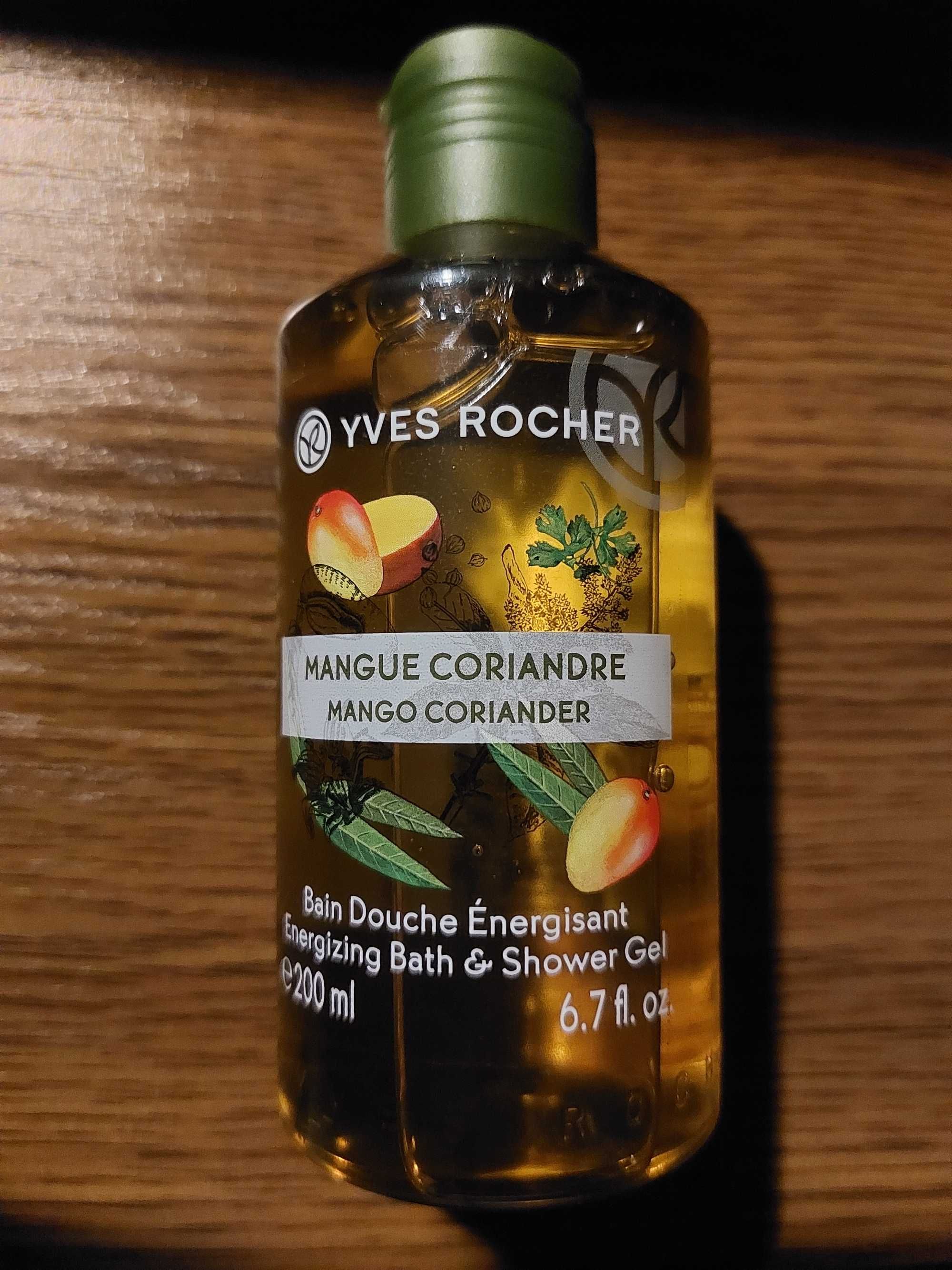 Yves Rocher żel pod prysznic do kąpieli mango kolendra - NOWY z 30zł!