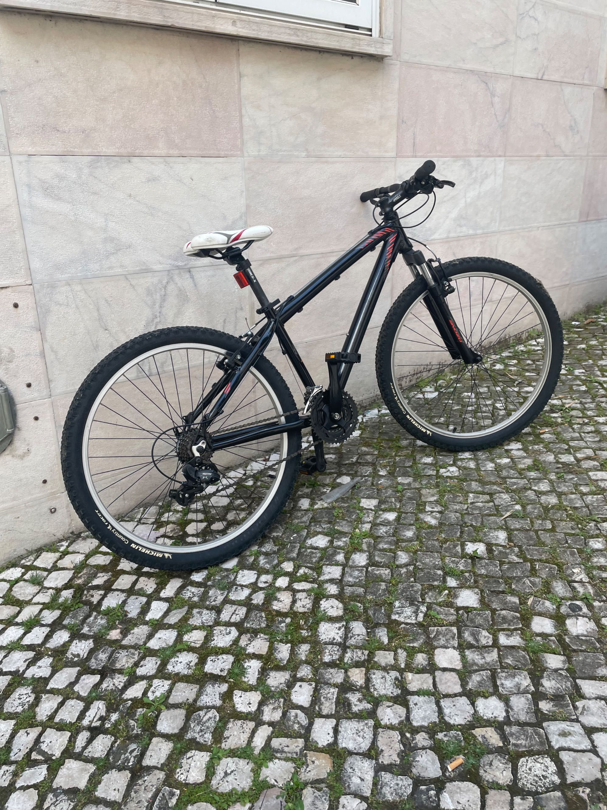 Bicicleta VTT Force X Ozone Summit Preta