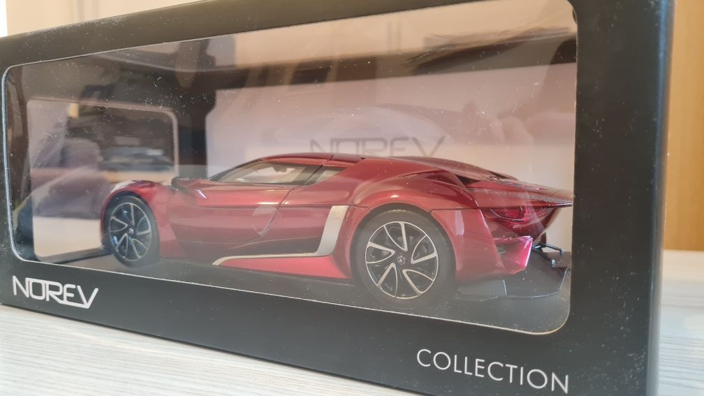 Citroen GT Concept czerwony red NOREV 1:18