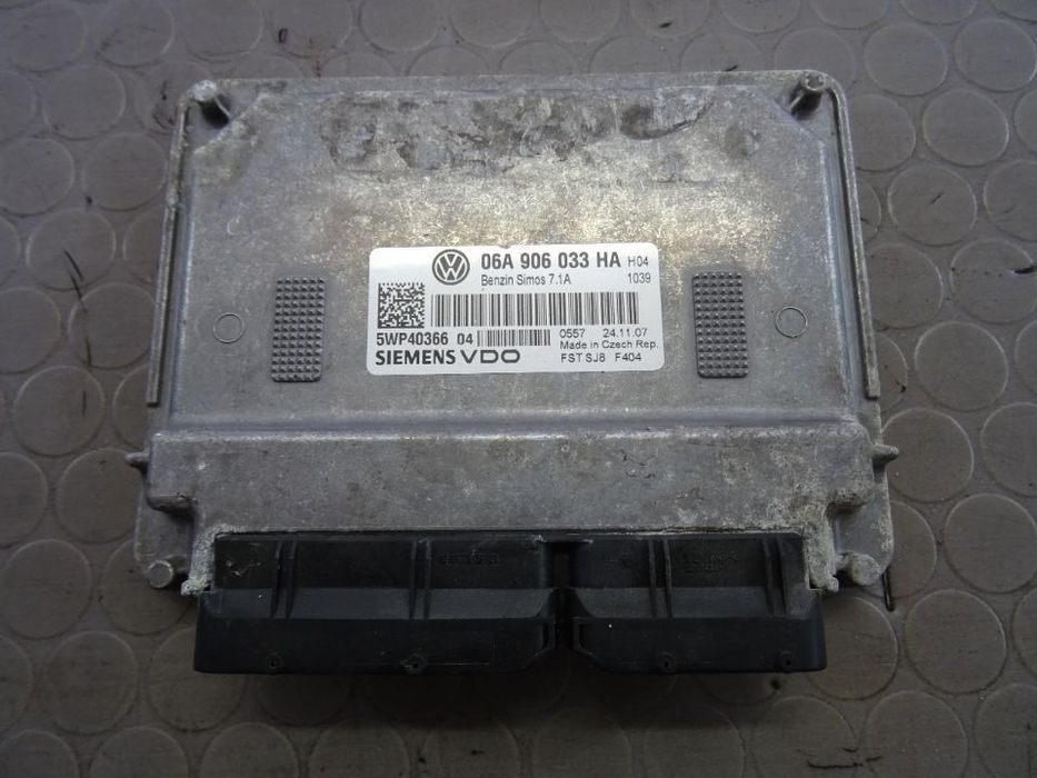 06A906033HA sterownik silnika 1.6 MPI BSE Audi VW Seat Skoda  czesci