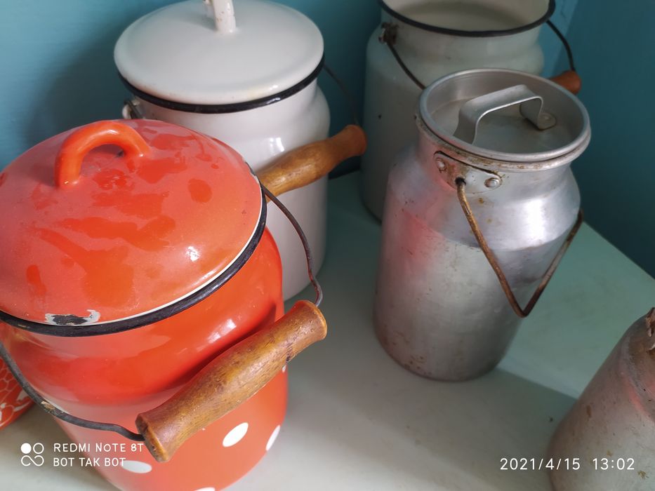 Бидончик эмалированный СССР