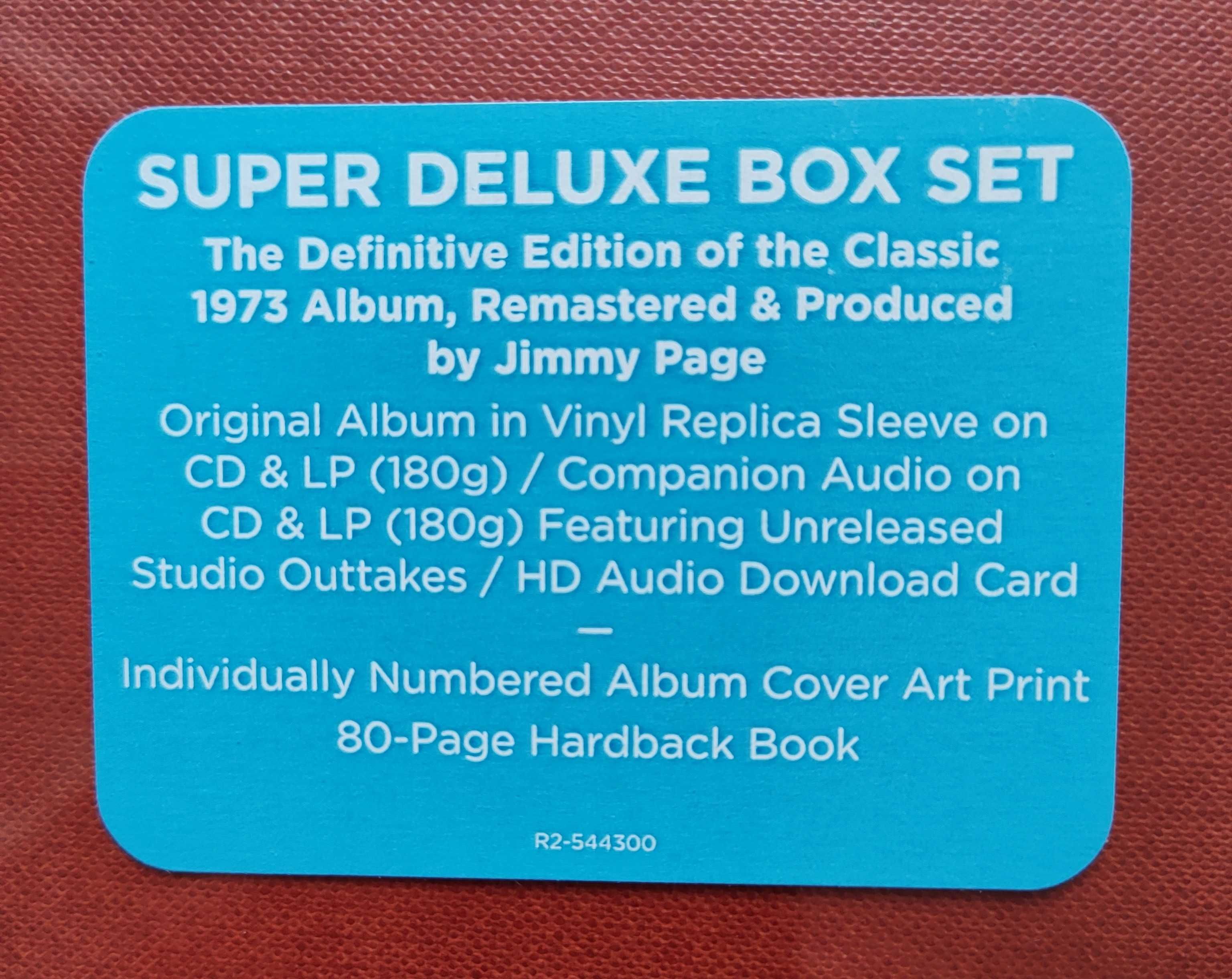 Led Zeppelin - Houses Of The Holy (Deluxe Box Set 2 LP + 2 CD)