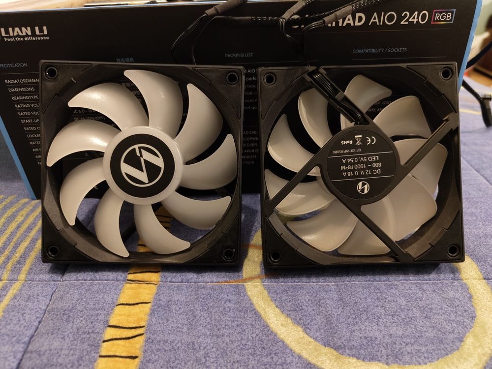 Water Cooler CPU AIO Lian Li GALAHAD RGB 240mm