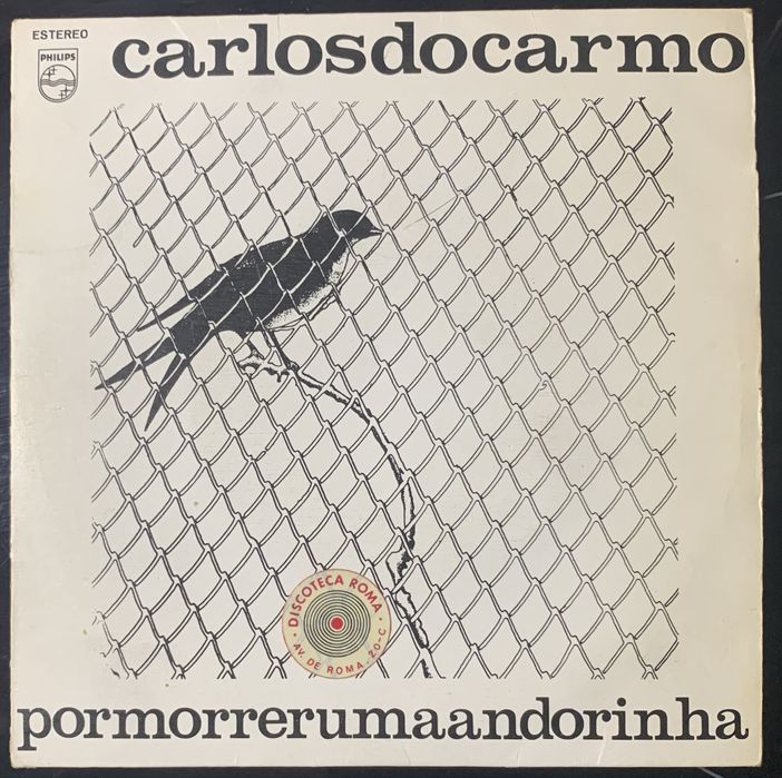 Vinil Carlos Do Carmo – Por Morrer Uma Andorinha