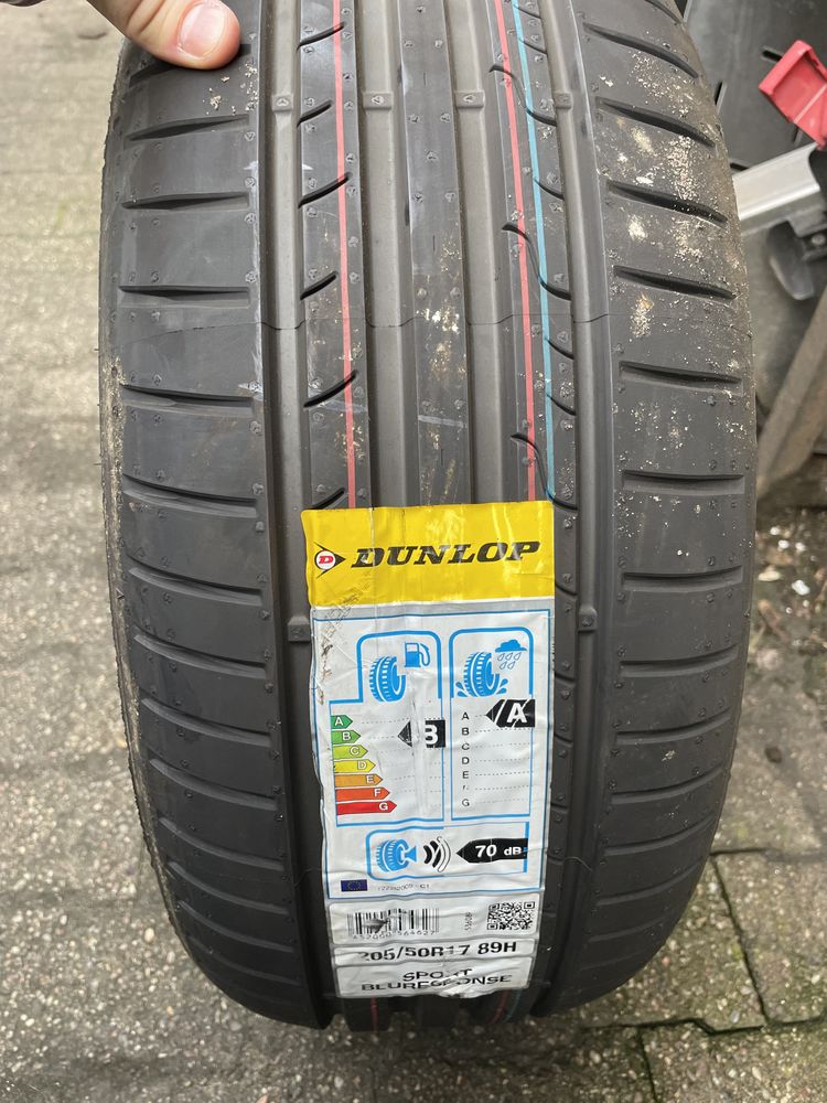 Dunlop Sport Bluresponce 205/50 R17 Nowe nowe okazja!