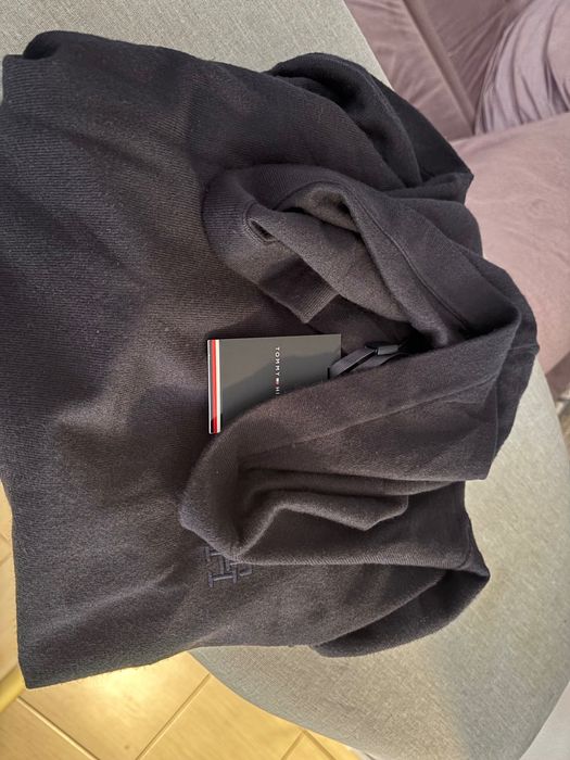Sweter xl granat tommy hilfiger