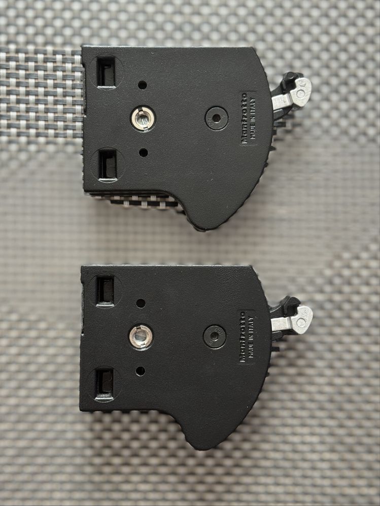 Adapter Manfrotto MN394 z poziomicami do płytek 410PL (2 szt.)