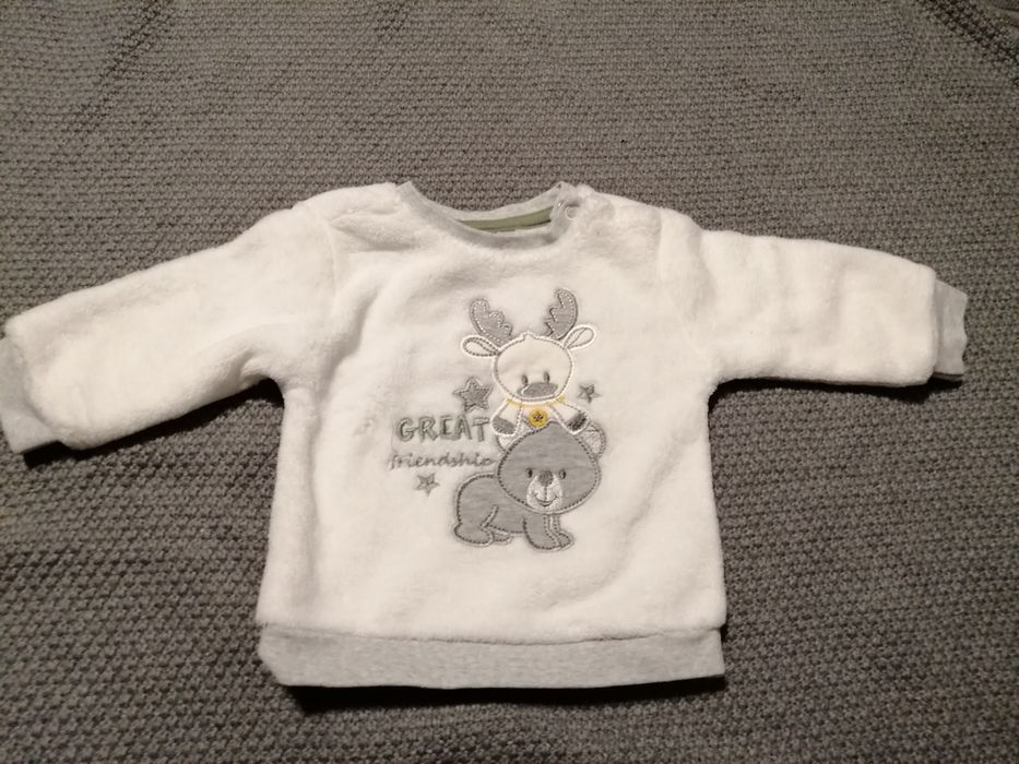 Bluza polarowa zwierzątka 62
