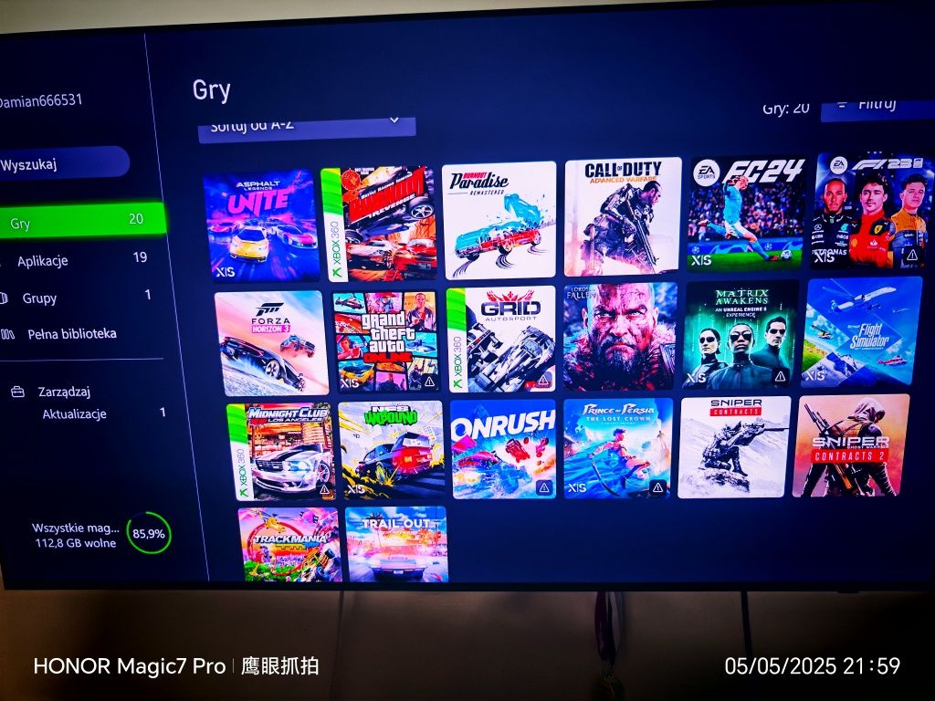 Xbox Series X + dużo gier opis