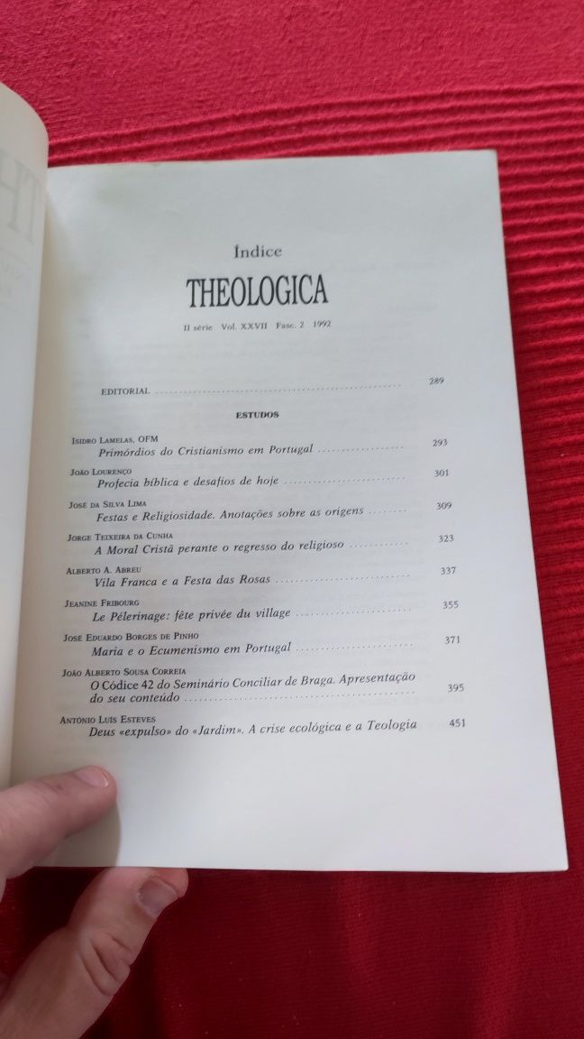 Theologica - 1992 - Univ católica portuguesa, faculdade de teologia