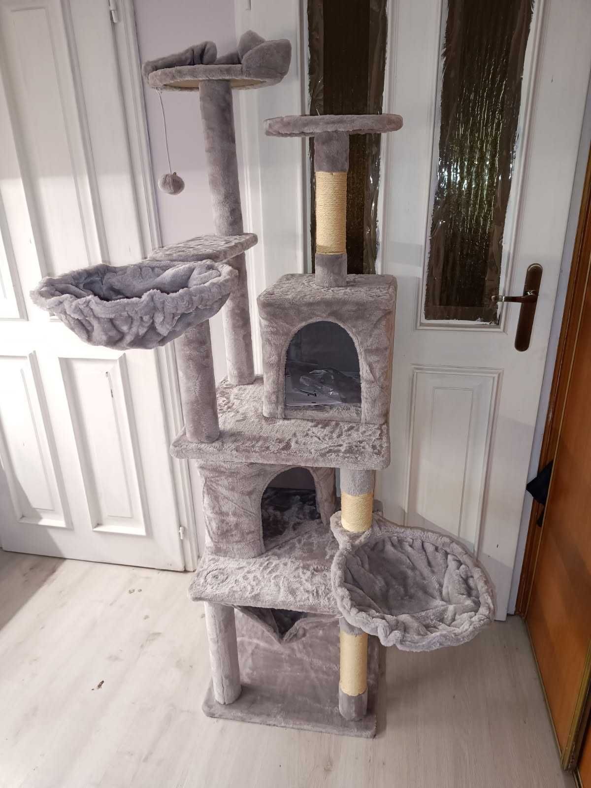 Drapak dla kota 15W1 wysoki drzewko legowisko 175 cm