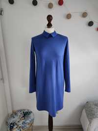 Sukienka niebieska Mohito rozmiar 36, długu rękaw