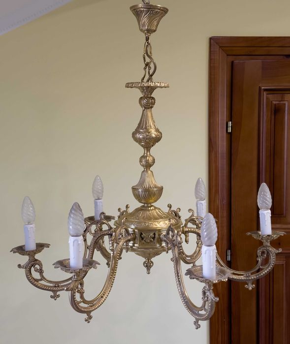 Люстра бронзова світильник бронзовий люстра винтажная люстра бронзовая