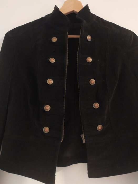 Kurteczka marynarka 36 S czarna krótka