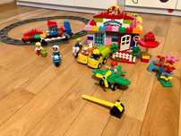 Lego Duplo kolejka, policja, komisariat