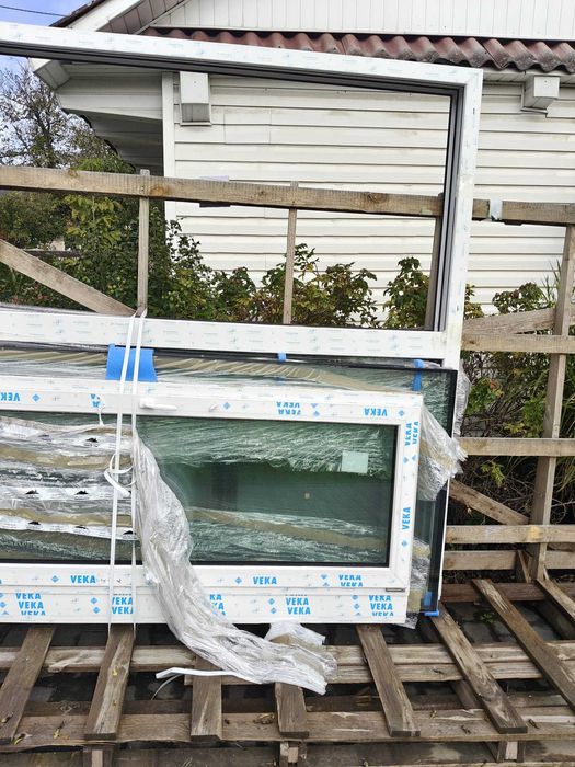 Okno balkonowe Veka