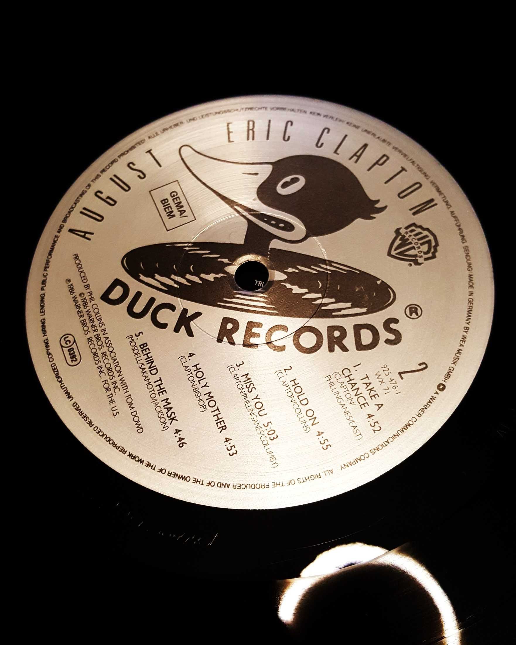Płyty winylowe Eric Clapton zestaw w idealnym stanie Duck Records