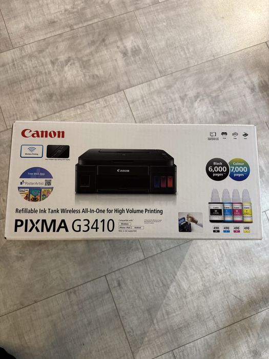 Drukarka atramentowa Canon PIXMA G3410 WiFi urzadzenie wielofunkcyjne
