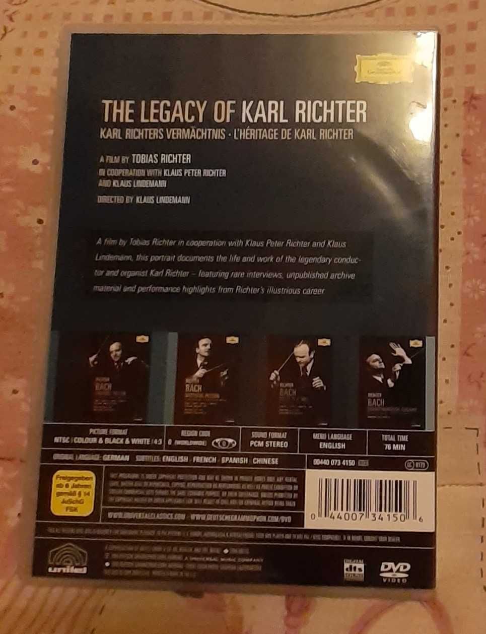 DVD - Il Trovatore (The Trouba) Selado e The Legacy Of Karl Richter