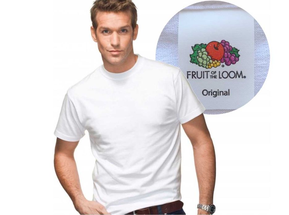 T-Shirt Koszulka Fruit of the Loom + Darmowa Dostawa!