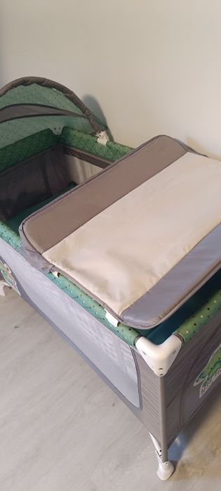 Łóżeczko turystyczne 2poziomowe
