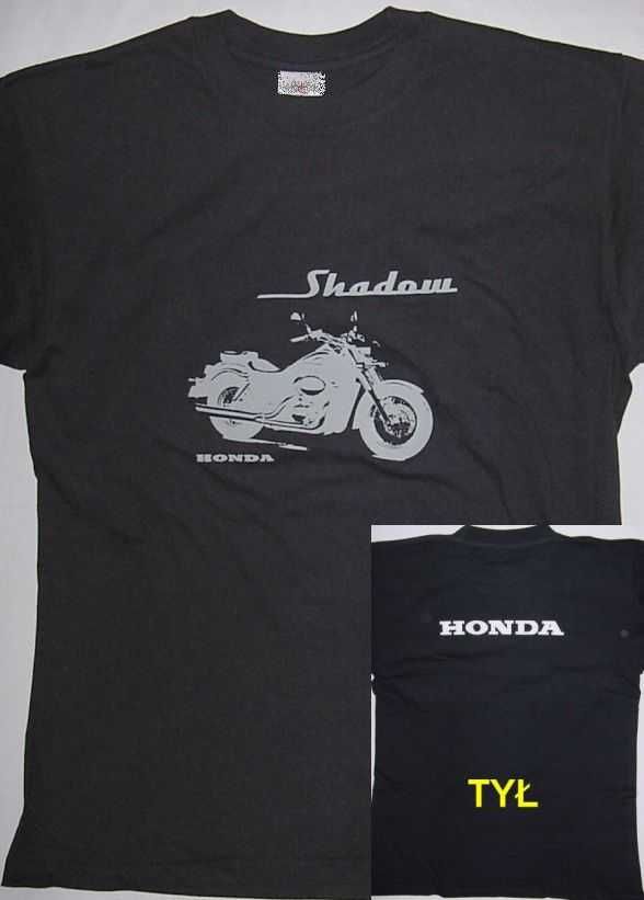 Shadow Honda koszulka czarna dziecięca S Junior nowa ostatnia