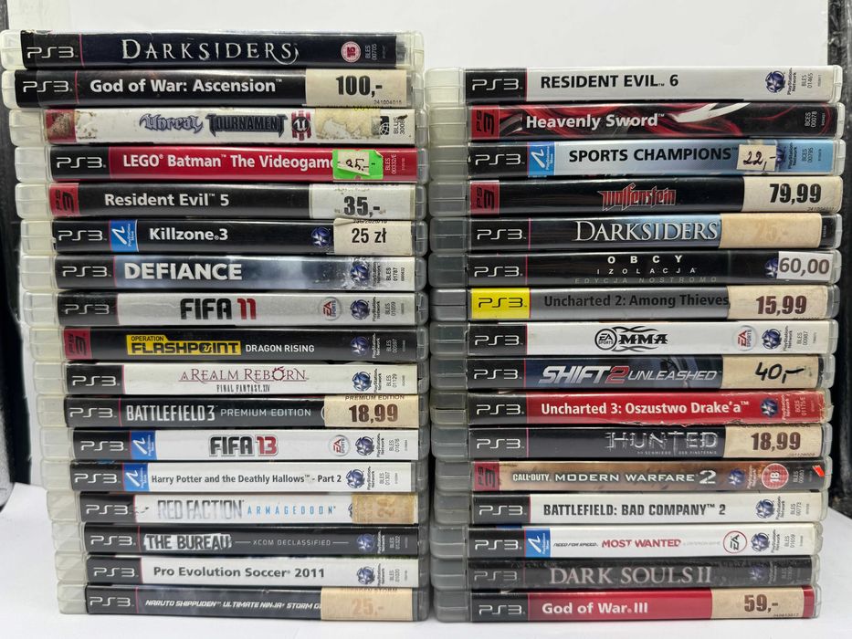 Gry na PS3 cena za sztukę