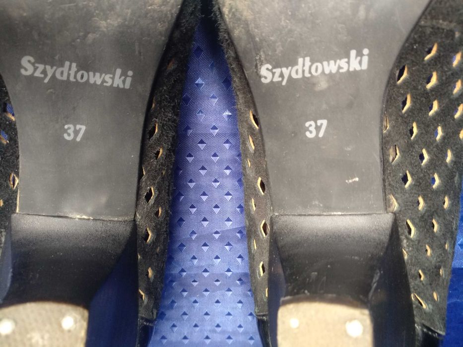 Туфлі жіночі Szydlowski, з натурального замшу та шкіри р.37