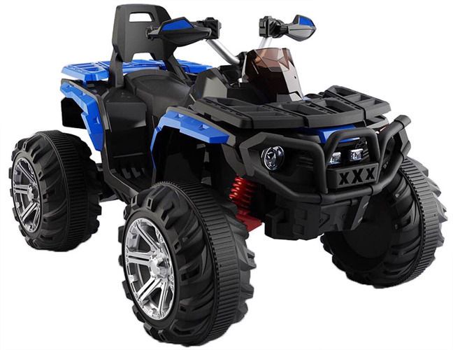 Ogromny QUAD # 4x45W # Manetka Gazu # Duże Koła #