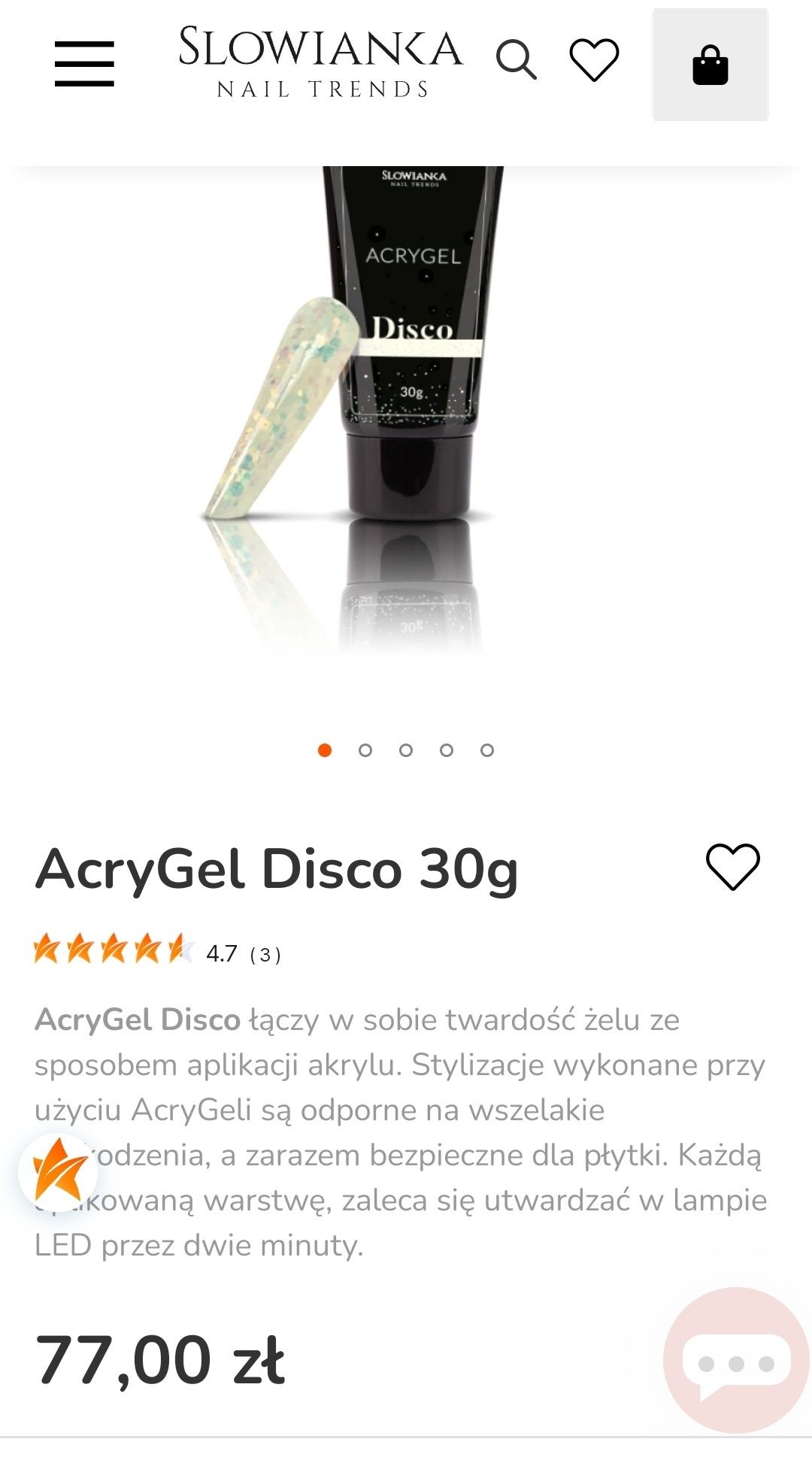 Nowy Akrylozel Disco od Słowianki Nails