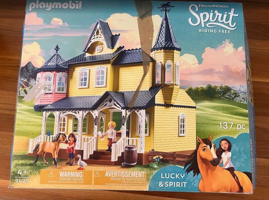 Playmobil Spirit – (Ref. 9475) – Incompleto, mas com peças essenciais!
