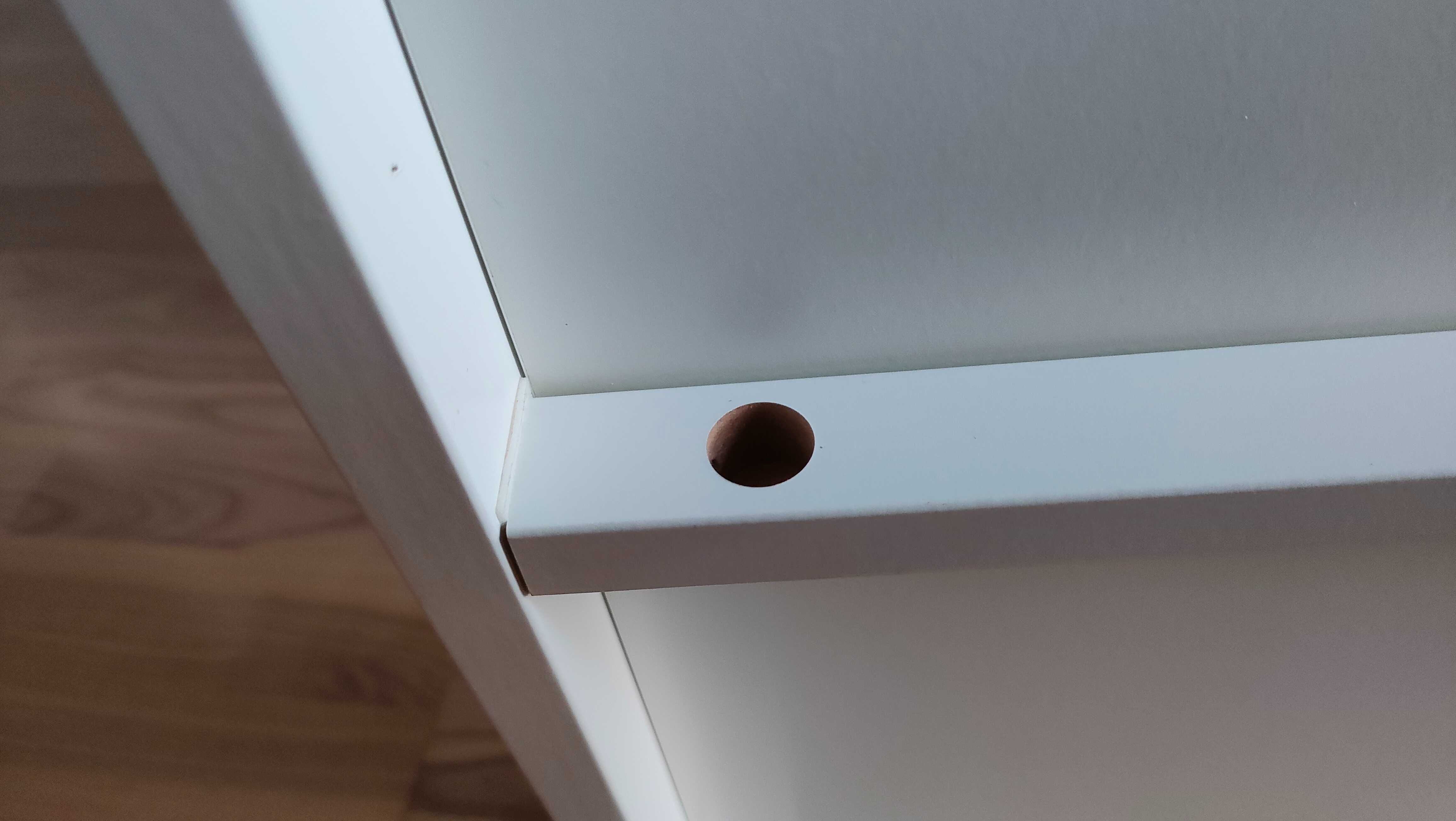 Ikea Lunnarp stolik kawowy biały 90x55x49 cm prostokątny
