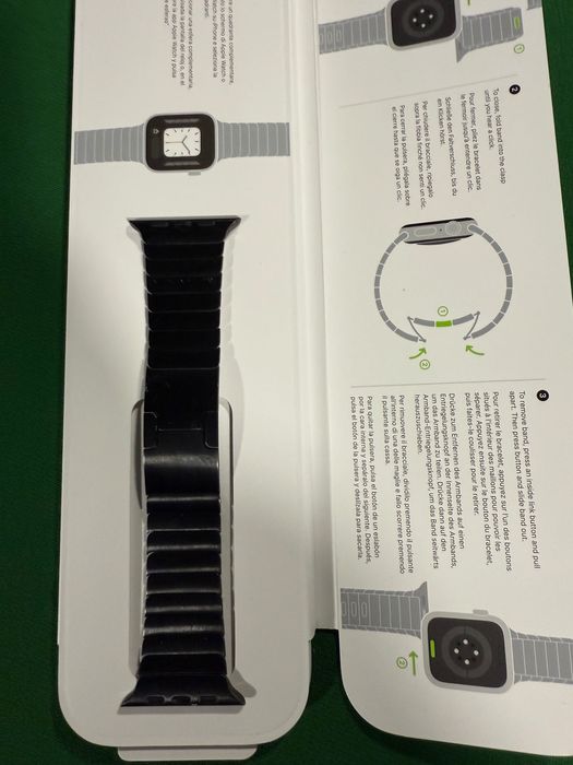 Opaska pasek Apple bracelet link space black 42-49 mm