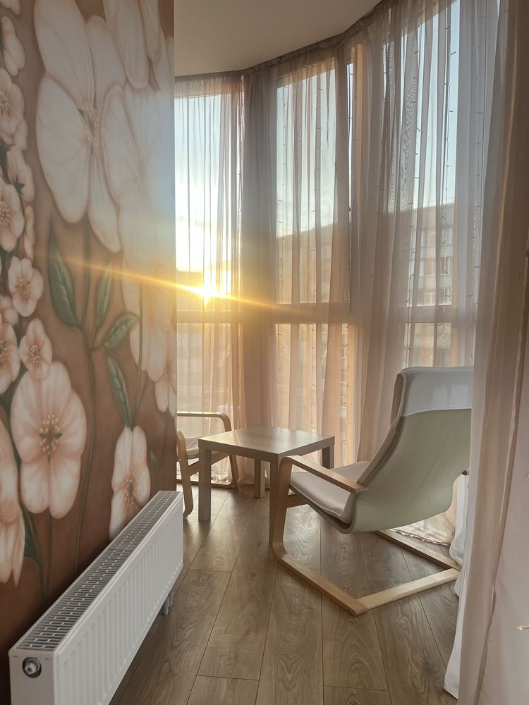 Світла 2-кімнатна з переплануванням у 3, 94,7 м², вул. Бідного, Левада