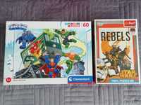 Puzzle Trefl - Super Frends i Rebels Star Wars