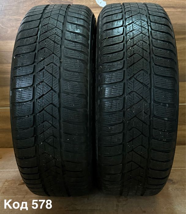 Шини зимові Pirelli R16 205/60 2шт- 6мм