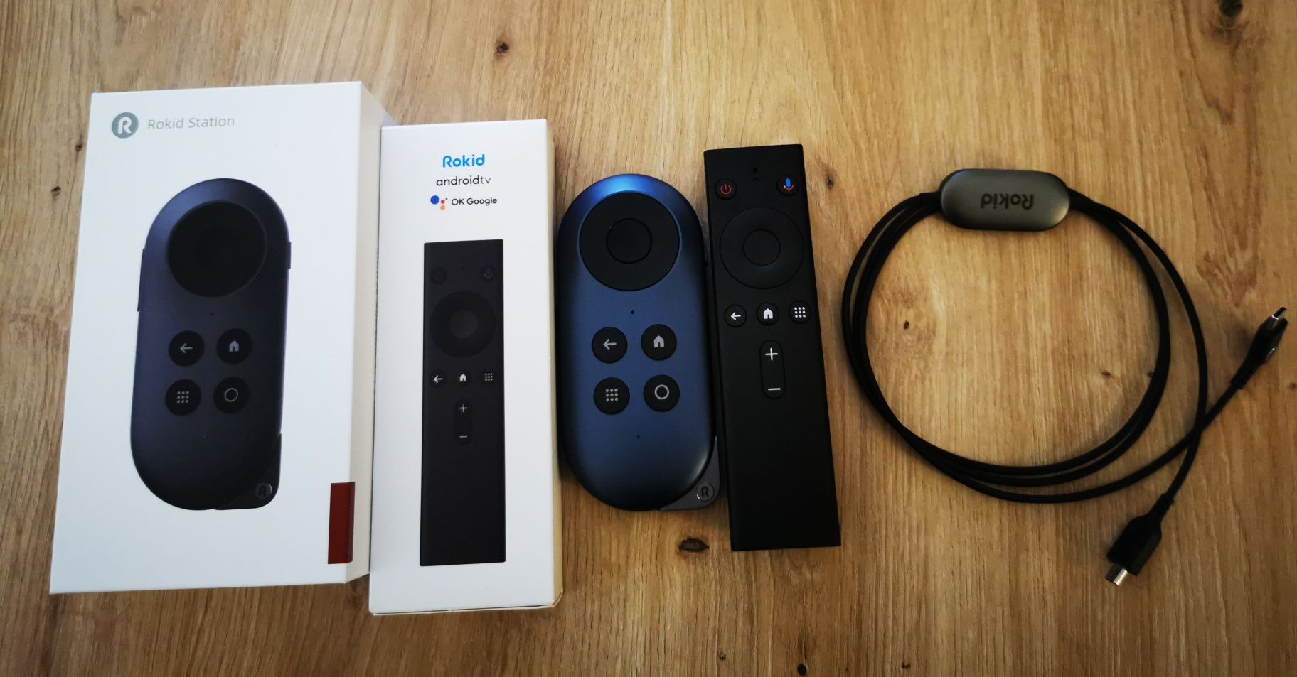 Rokid station stacja Android TV box chromecast do okularów Rokid Xreal