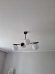 Lampa wisząca sufitowa szklane kule Led