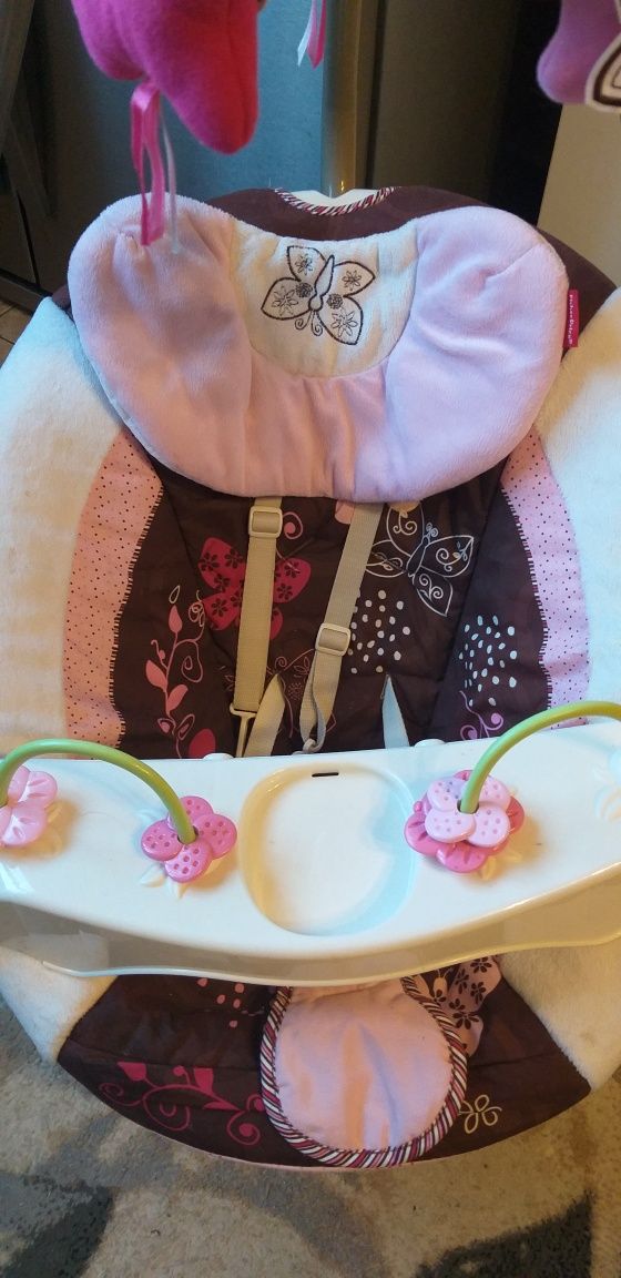 Колыбель - качели Fisher Price с проектором