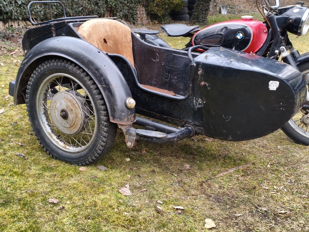 BMW r60/2 z wózkiem kosz nie r50 r60 r50/2 ural dniepr k750 r80 r100