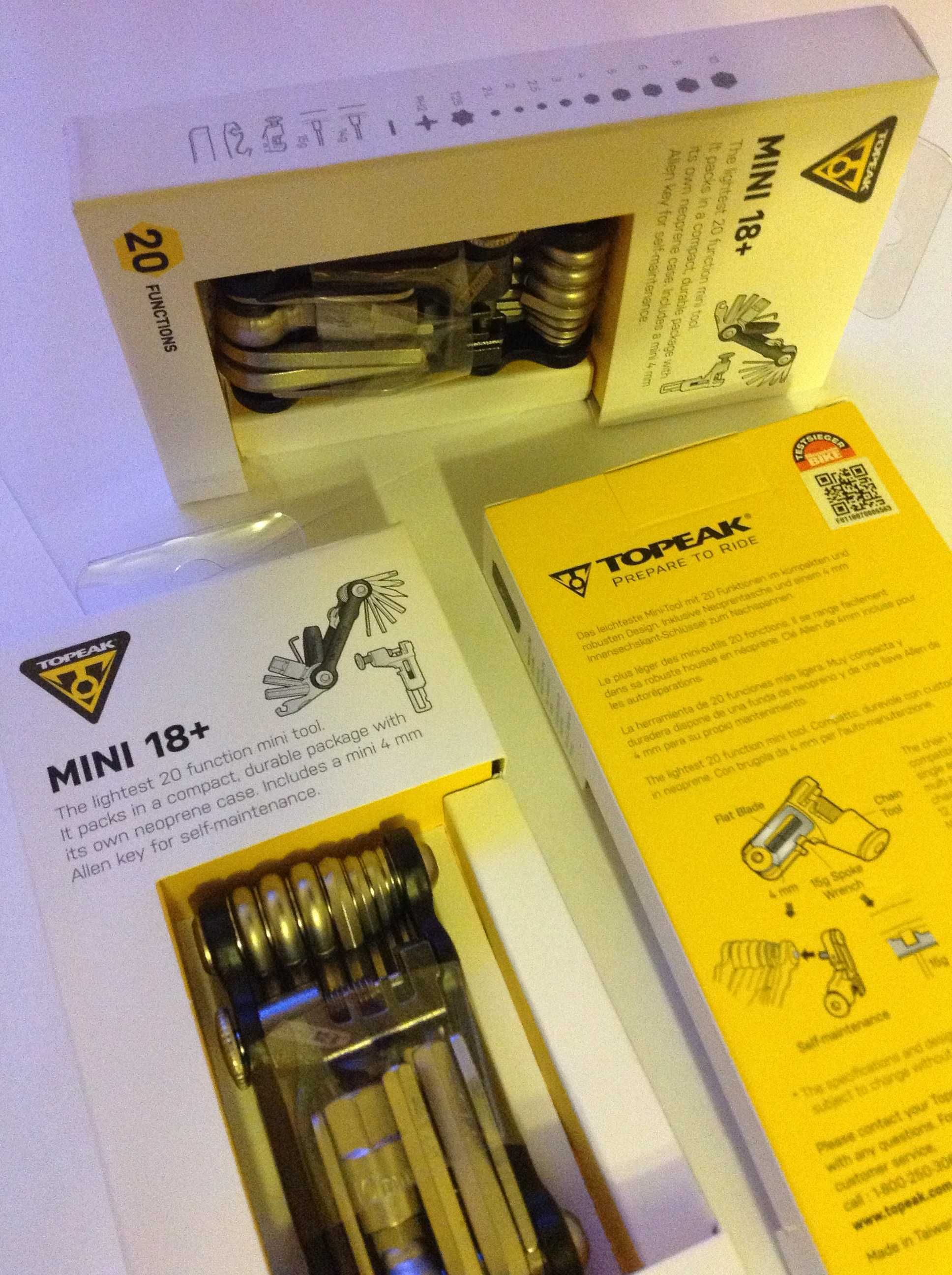 Міні-інструмент (мультитул) Topeak MINI 18+