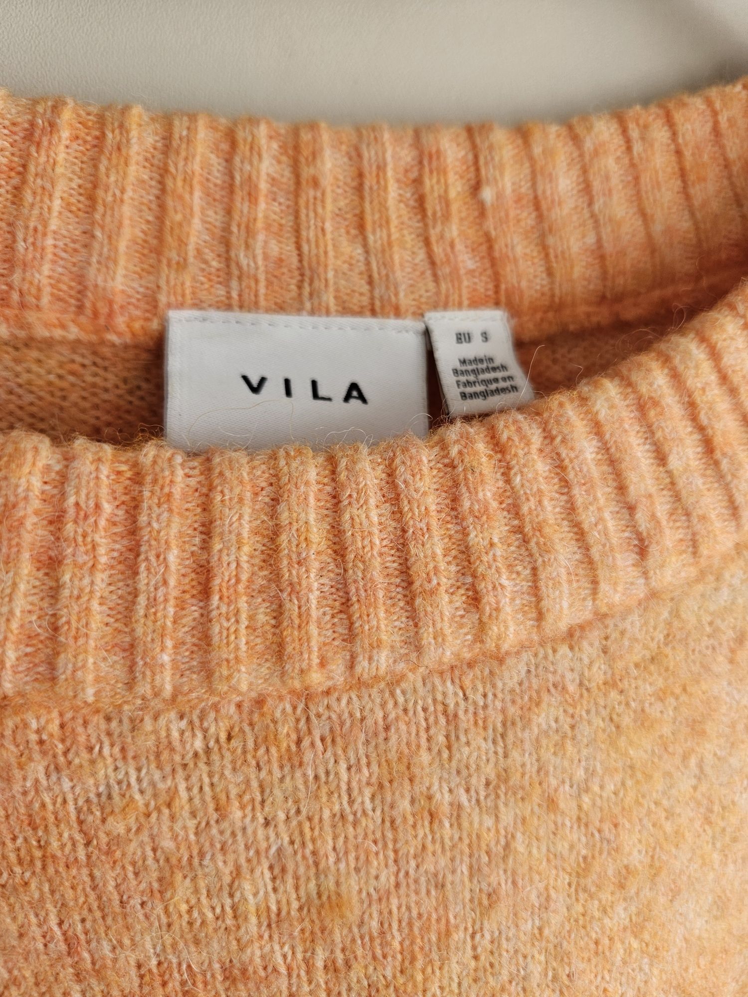 Sweter damski r.S-L oversize wełna alpaka