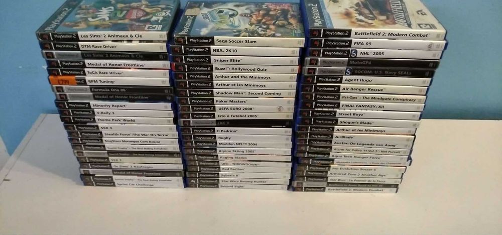 Jogos PS2 (Lista e Preços na Descrição)