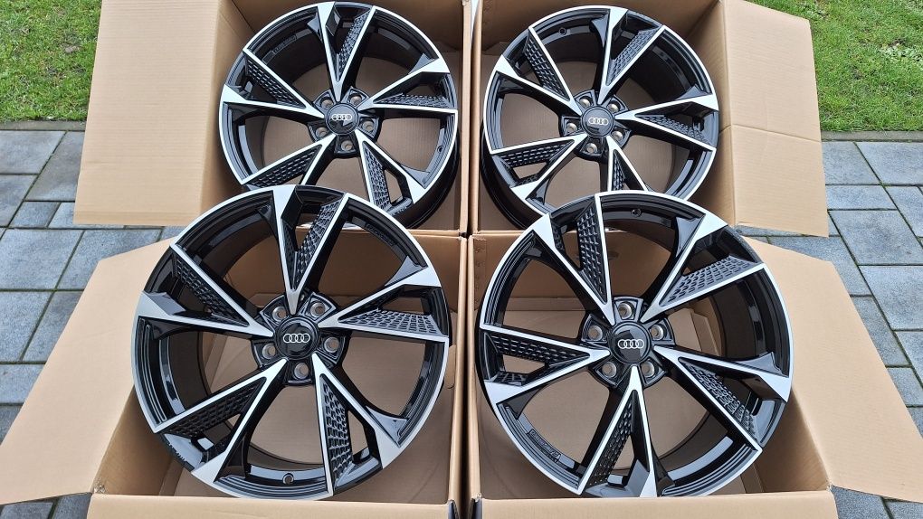 Nowe Alufelgi 5x112 R17 Najnowszy Wzór Audi A3 A4 B8 A5 A6 Skoda Octav