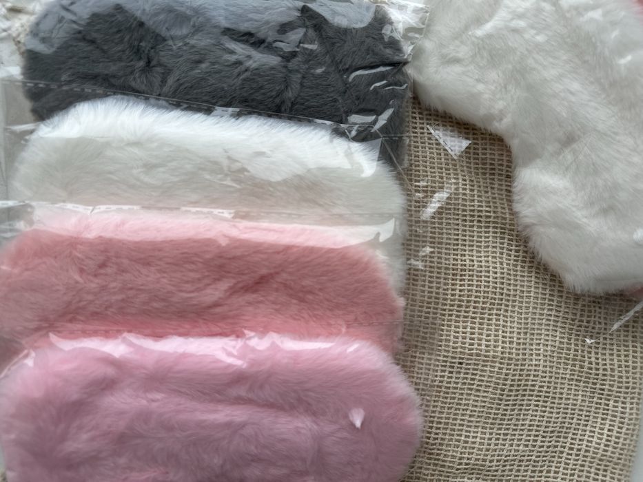 маска для сну, плюшева