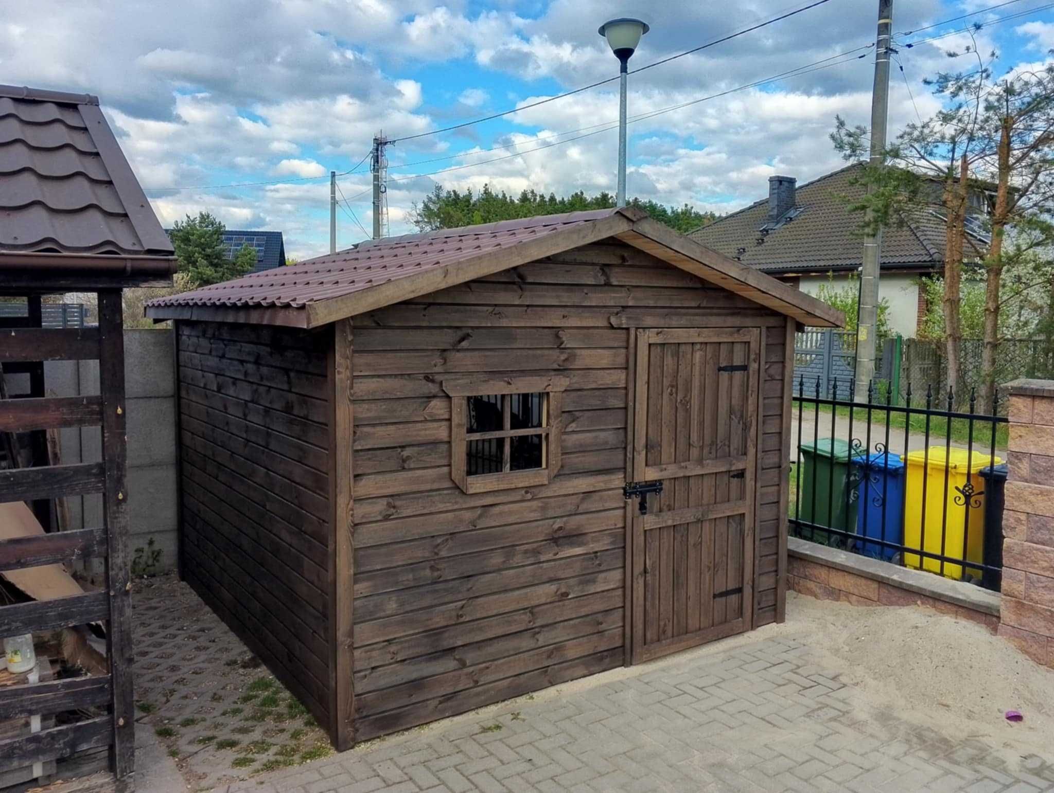 Domek narzędziowy, ogrodowy wymiary 4x3 podloga i montaz w cenie