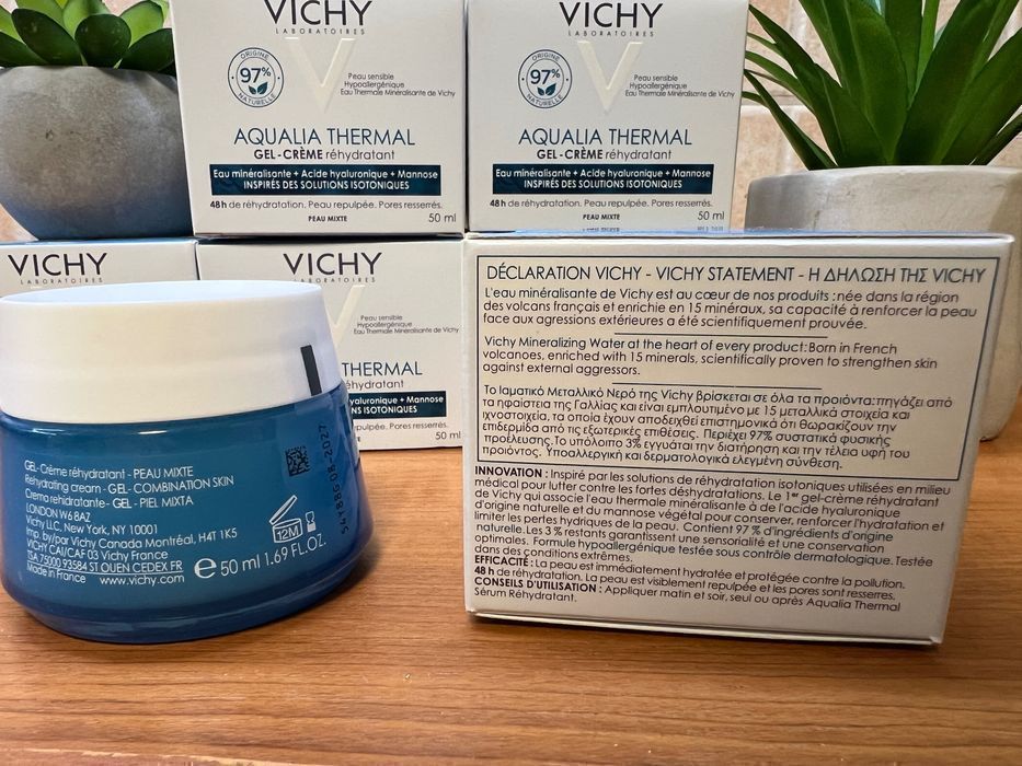 Уцінка 75 % Крем Vichy Aqualia Thermal 50 мл / косметика оптом