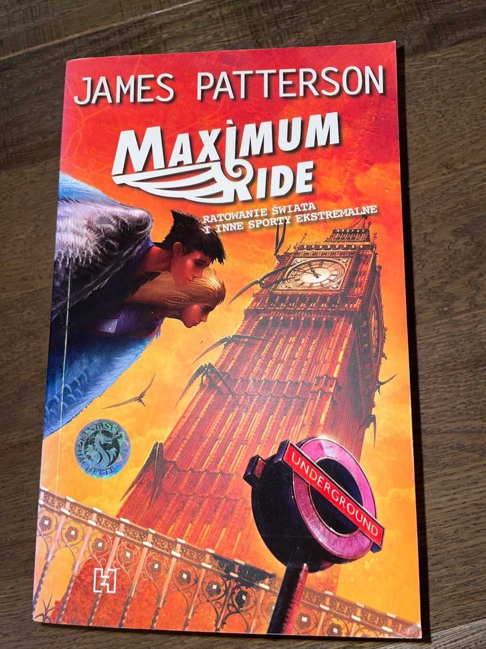 Zestaw książek Maximum Ride James Patterson