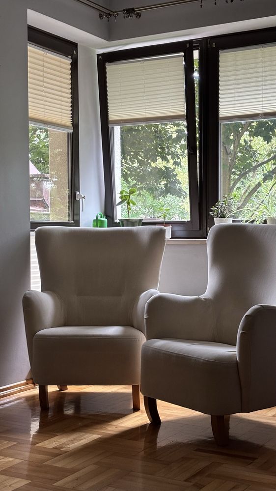 2 FOTELE uszak wygodne stylowe do salonu